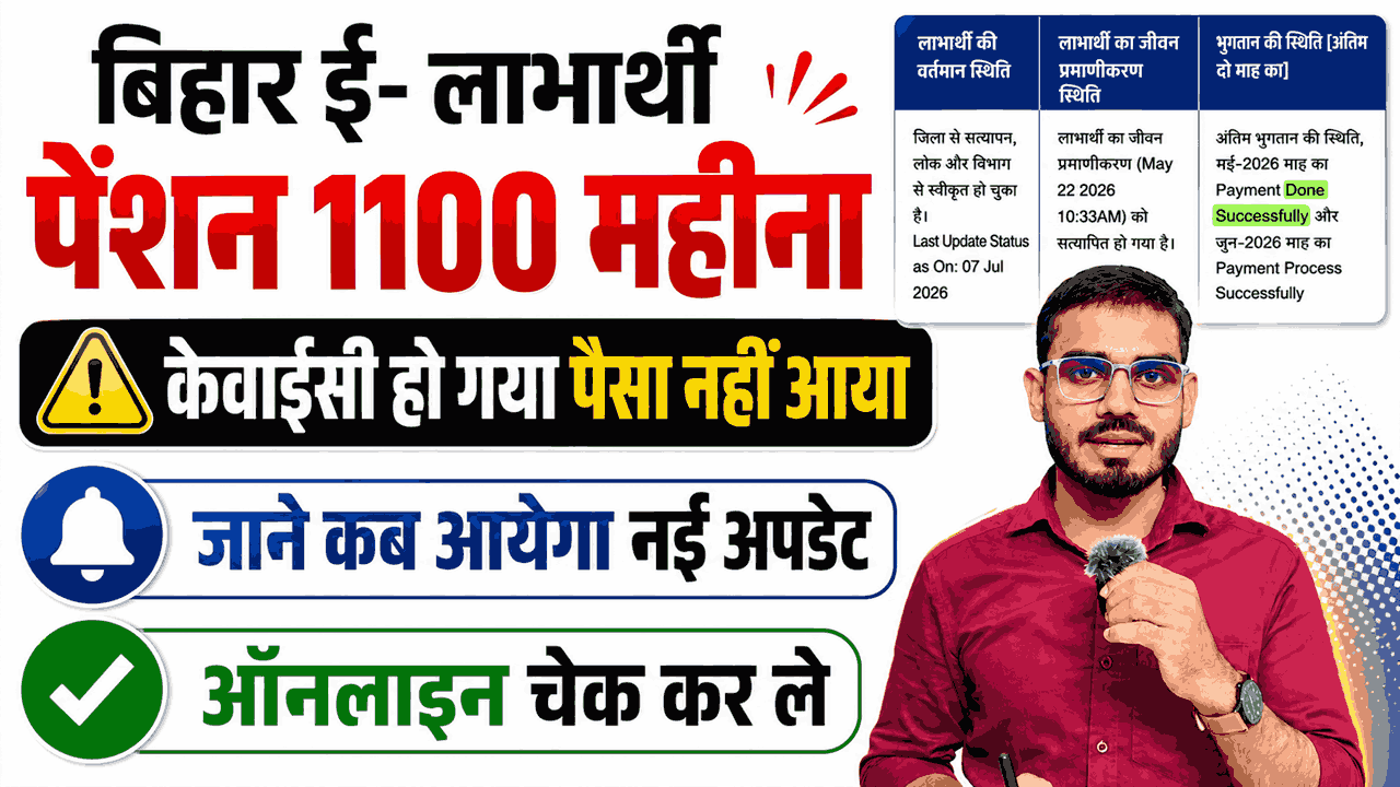 Bihar eLabharthi Payment Status 2026
