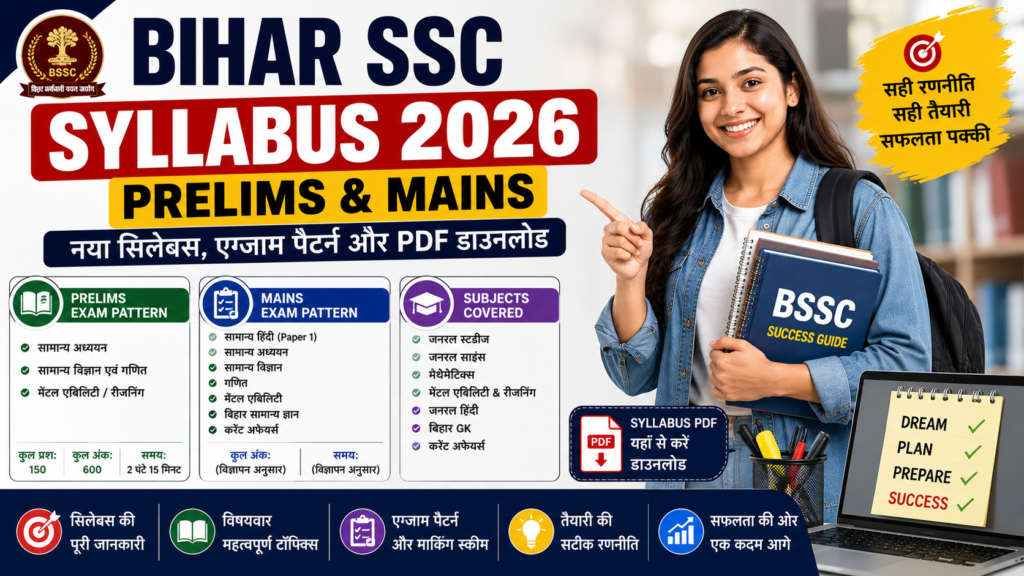 Bihar SSC Syllabus
