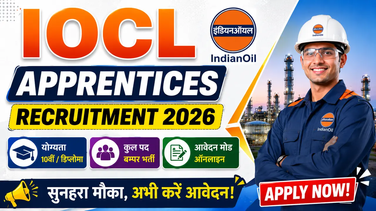 IOCL Apprentices Recruitment 2026