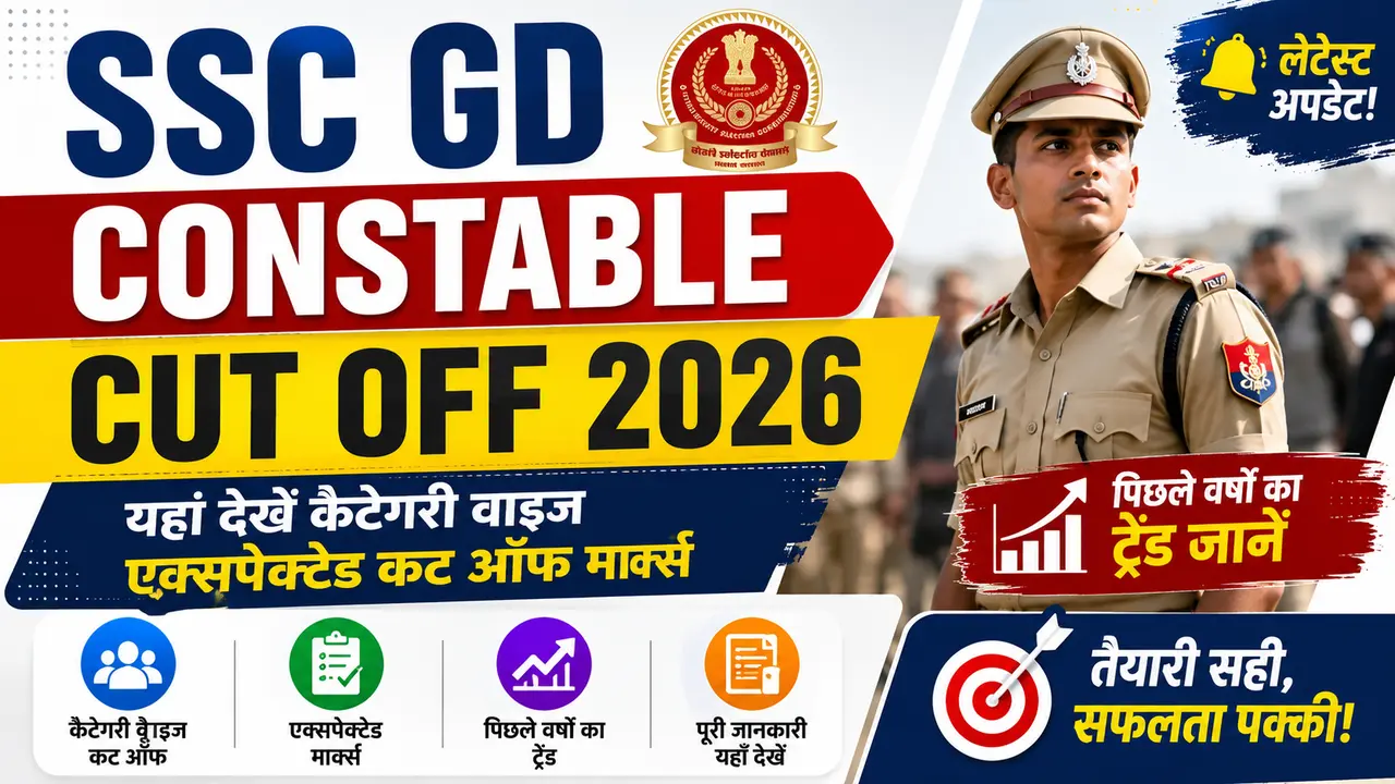 SSC GD Constable Cut Off 2026