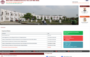 Bihar B.Ed Home Page