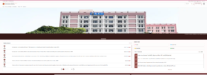 official website home page