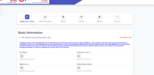 Registration Page
