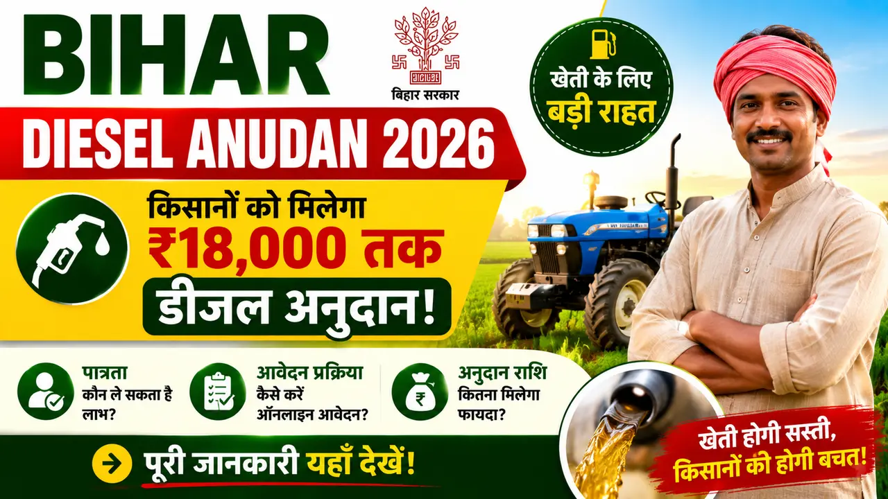 Bihar Diesel Anudan 2026