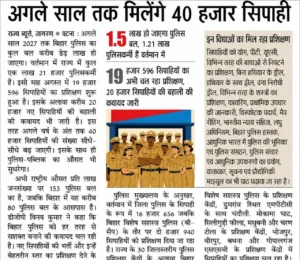 Bihar Police Recruitment 2027