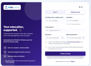 SBI Asha Scholarship 2026-27