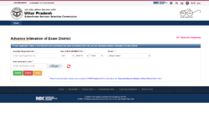 UPSSSC Technical Assistant Exam City Slip 2026 Official Website