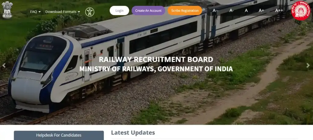 RRB Isolated Categories Recruitment 2026