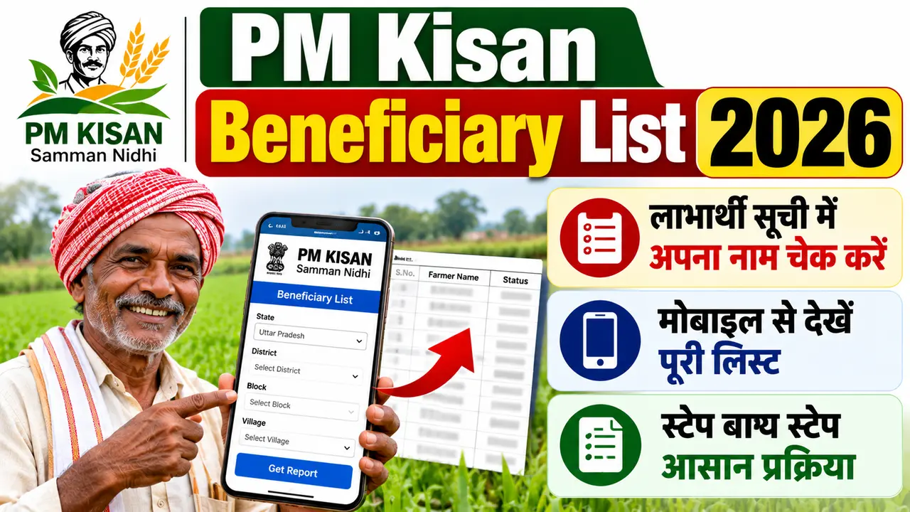 PM Kisan Beneficiary List 2026