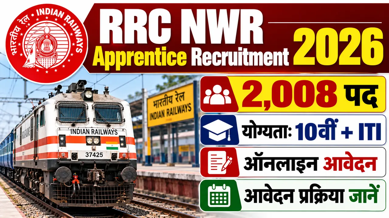 RRC NWR Apprentice Recruitment 2026